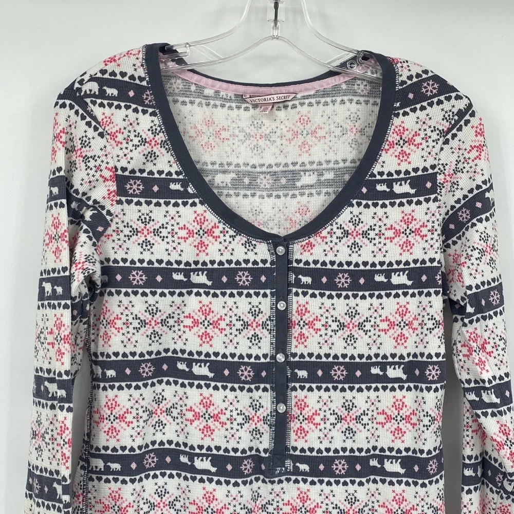 Victoria’s Secret Polar Bear Thermal Pajama Top